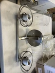 Quoizel Bulb Light Vanity Fixture. Brushed Nickel. EMR8602BN N14. Fixed Price $79.99.
