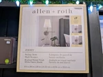 New Allen & Roth Zooey Swing Arm Sconce. Fixed Price $16.00.