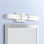Quoizel Gemini 22 1/2" Wide Polished Chrome Led Bath Light. Fixed Price $329.99.