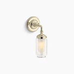 Kohler Lighting 72584-AFL Artifacts 12" Tall Single Sconce Bathroom Gold Brass. Fixed Price $149.00.