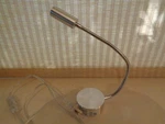 Wall Mounted Reading Light Flexible Gooseneck Led Sconce Lamp With Plug & Switch. Fixed Price $10.00.
