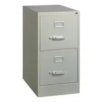 Hirsh 22732 15 Drawer Vertical File Cabinet, Light Gray, Letter. Fixed Price $181.99.