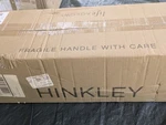 Hinkley Mae 57023BK-LL 3-LIGHT Black Bathroom Vanity Fixture New Ob. Fixed Price $219.00.