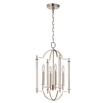 Kalco - 512971PN 4 Light Pendant Polished Nickel Finish. Fixed Price $522.00.