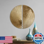 Madison Park Metal Gold Leaf Wall Cor - Modular Half Moon Design. Fixed Price $86.81.