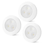 Bigmonat Led Puck Light, Stick 2.29 X 0.99 Inches, White -3PACK. Fixed Price $15.17.