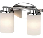 Sharyn 2-LIGHT 8.25 In. Chrome Bathroom Vanity Wall Sconce By Volume Lighting. Fixed Price $48.86.