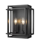 Z-lite 454-2S Titania Light 12" Tall Bathroom Sconce Black. Fixed Price $160.33.