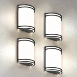Asd Led Indoor Wall Mount Light Fixture - 10 Inch Modern Interior Matte Black. Fixed Price $218.75.