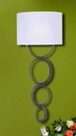 Kenroy Home Circo 1 Light Plug-in Wall Sconcemodel: 32046WS. Fixed Price $150.00.