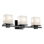Kichler 45151 Tully 3 Light 24"W Vanity - Black. Fixed Price $329.99.