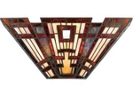 Quoizel TFCC8802 Craftsman Wall Sconce Tiffany Stained Glass Nib. Fixed Price $199.95.