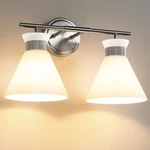 Woshitu Bathroom Vanity Fixtures - Brushed Nickel Lighting Fix.... Fixed Price $100.55.