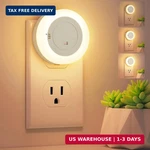 Plug-in Night Lights, 2-PACK Dimmable, Folksmate Led, For Wall Use. Fixed Price $14.95.