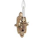 Crystorama 641-PB Wall Sconce, 1-LIGHT 60 Watts, Polished Brass. Fixed Price $164.08.
