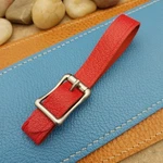 Red French Goatskin Leather Vintage Pocket Watch Fob Strap &premium Solid Buckle. Fixed Price $15.00.
