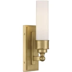 Crystorama WLX-301-AG Wilcox Bath Sconce Wall Light In Aged Brass. Fixed Price $228.00.