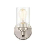 Millennium Lighting 1-LIGHT 4.375 In. Satin Nickel Wall Sconce. Fixed Price $29.95.