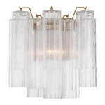 Crystorama Lighting Group ADD-303-CL Addis 2 15" Tall Wall Brass. Fixed Price $498.00.