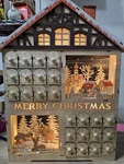 Battery-operated Light-up House Nativity Scene Advent Calendar..new. Fixed Price $48.79.
