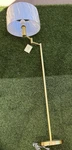 Ralph Lauren Home Floor Swing Arm Articulated Lamp Gold Brass 56.5 W/shade New. Fixed Price $225.99.