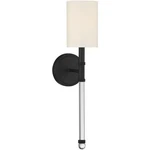 Savoy House Lighting 9-101-1-89 Fremont Wall Sconce Matte Black. Fixed Price $296.00.
