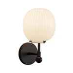 Kuzco Cherise 7" Socket Wall/vanity Light, Black/glossy Opal - WV579107MBGR. Fixed Price $83.20.