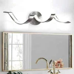 Edislive 24 In. Led Vanity Light 12W Spiral Design Brushed Nickel Wall Fixture. Fixed Price $44.95.