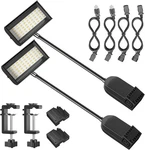 Hitlights Trade Show Led Display And Exhibit Arm Lighting, Black. Fixed Price $170.05.