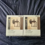 Portfolio Outdoor Wall Lantern #0338648 ,lot Of 2. Fixed Price $25.00.