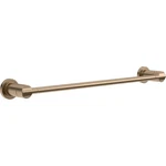 Delta Champagne Bronze Towel Bar 24 18 Inch Adjustable Bathroom Rack Fixture. Fixed Price $62.38.