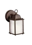 Kichler Light Satin Etched Glass Tannery Bronze - New. Fixed Price $39.99.