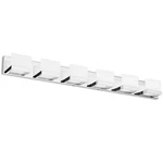 Tipace Modern 6 Lights Led Vanity For Bathroom Up And Down Chrome Bathr.... Fixed Price $176.48.