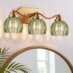 Vbitmn Gold Bathroom Fixtures 3 Vintage Vanity Lights Antique Brass. Fixed Price $119.53.
