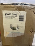 Kichler 45033DAG - Deryn 2 Light Bathroom Vanity Distressed Antique Gray. Fixed Price $41.99.
