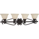 Maxim Manor 4-LIGHT Bath Vanity Oil Rubbed Bronze 12214FIOI. Fixed Price $318.40.