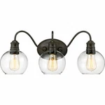 Quoizel Soho 3-LIGHT Bronze Transitional Vanity Alternate Mounting. Fixed Price $55.99.