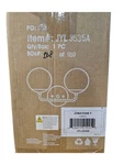 Jonathan Louis Parisian Globe 15 In. Gold Metal Vanity Light Frosted Glass. Fixed Price $67.01.