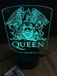 Queen Led Neon Light Sign Garage Game Room Color Changing W/remote. Fixed Price $29.99.