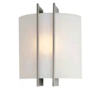 Lite Source LS-1673 Checks Wall Sconce Polished Steel. Fixed Price $53.99.