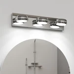 20 Inch 3 Lights Over Mirror Modern Bathroom Vanity Chrome Led Wall Sconce. Fixed Price $61.99.