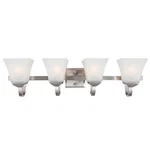 Design House 587816 Torino 4 Light 31"W Vanity - Nickel. Fixed Price $156.76.