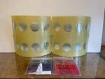 Foscarini Postmodern Murano Yellow Art Glass Wall Sconce Light-a Pair Box. Fixed Price $399.99.