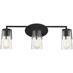 Savoy House Lighting 8-7045-3-BK Sacremento Bathroom Vanity Black. Fixed Price $260.00.