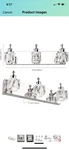 Presde Vanity Lights Bathroom Fixture Over Mirror 3 Led Modern Chrome. Fixed Price $65.00.