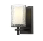 Z-lite 1949-1S Grayson 9" Tall Wall Sconce Black. Fixed Price $78.20.