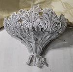 Schonbek Rivendell Sconce Wall 3 Light Crystal "art Nouveau Style. Fixed Price $425.00.