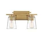 Savoy House 8-1020-2 Calhoun Light 15"W Bathroom Vanity Brass. Fixed Price $146.00.