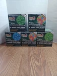 6 Holiday Bright Spheres Lights/stars, Set Of 5, Fantastic Nostalgic Look! New. Fixed Price $130.00.