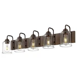 Zeyu 5-LIGHT Modern Vanity Fixture, 36" Bathroom Fixtures Wall Mo.... Fixed Price $203.96.
